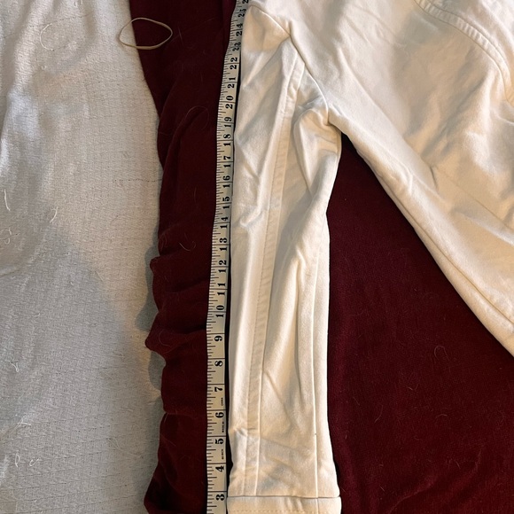 JACOB Cream Button Up Pea Coat Medium - Picture 12 of 13